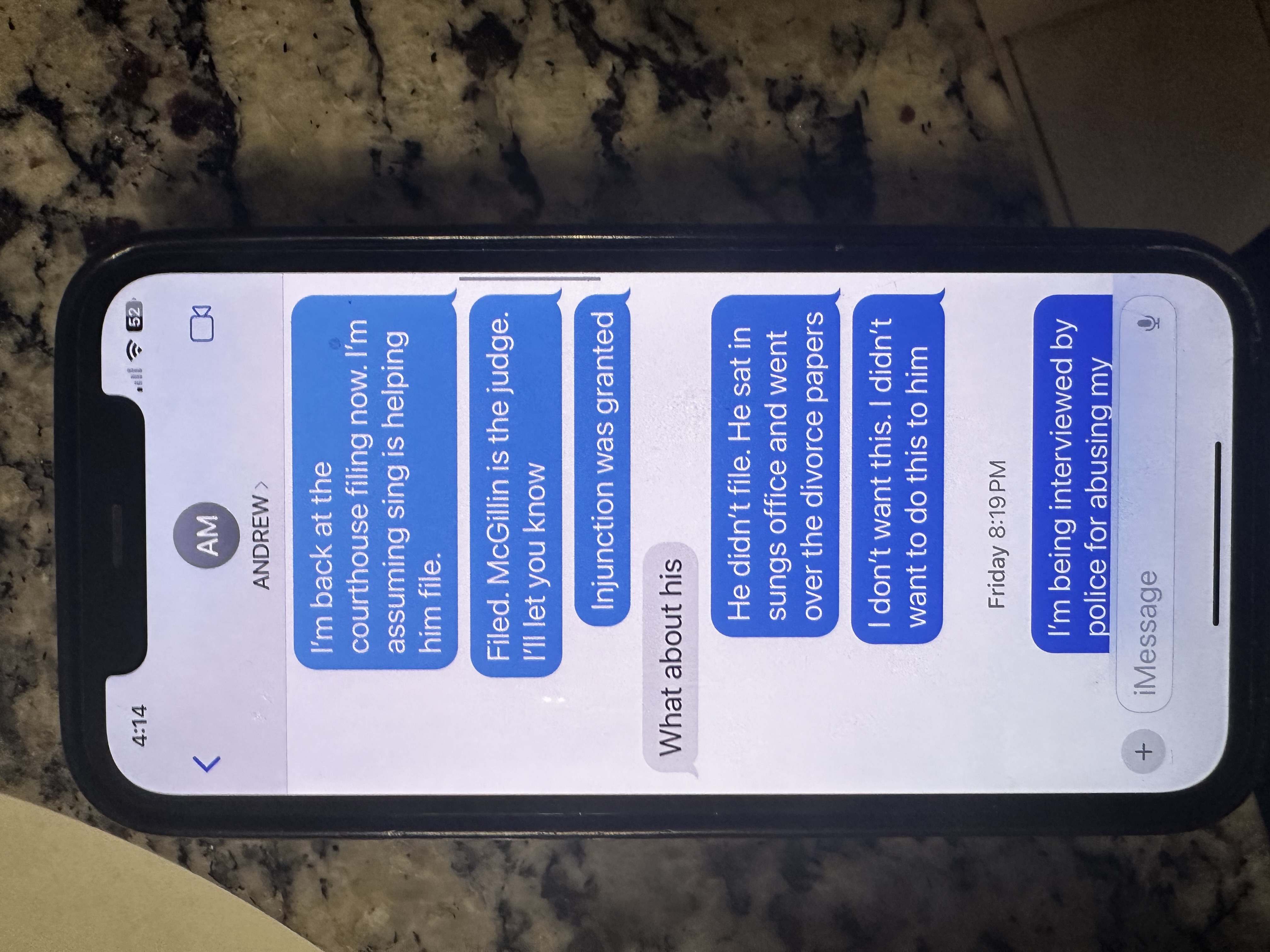 iMessage: What about his